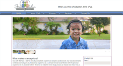Desktop Screenshot of foreverfamiliesadoptions.org